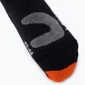 X-Socks Ski Control 4.0 juodai pilkos slidinėjimo kojinės XSSSKCW19U 4