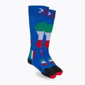 X-Socks Ski Patriot 4.0 Italy blue XSSS45W19U slidinėjimo kojinės