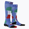 X-Socks Ski Patriot 4.0 Italy blue XSSS45W19U slidinėjimo kojinės 5