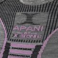 Moteriški termo marškinėliai X-Bionic Apani 4.0 Merino pilka/violetinė APWT06W19W 3