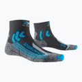 Kojinės X-Socks Trek Outdoor Low Cut anthracite/turquoise 2