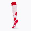 X-Socks Ski Patriot 4.0 Poland baltos ir raudonos spalvos slidinėjimo kojinės XSSS53W20U 2