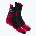 Vyriškos raudonos/juodos triatlono kojinės X-Bionic Triathlon 4.0 ND-IS01S21U-R018
