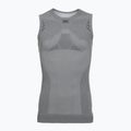 Vyriški termo marškinėliai X-Bionic Invent 4.0 Lt Singlet Grey Melange/Anthracite