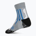 Vyriškos bėgimo kojinės X-Socks Run Speed Two 4.0 pearl grey/invent blue 2