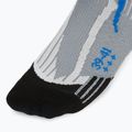 Vyriškos bėgimo kojinės X-Socks Run Speed Two 4.0 pearl grey/invent blue 3