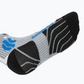 Vyriškos bėgimo kojinės X-Socks Run Speed Two 4.0 pearl grey/invent blue 4