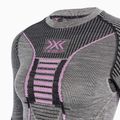 Moteriški termoaktyvūs marškinėliai X-Bionic Merino black/grey/magnolia 3