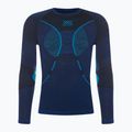 Vyriški termoaktyvūs marškinėliai X-Bionic Merino dark ocean/sky blue 2