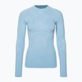 Moteriški termoaktyvūs marškinėliai X-Bionic Energy Accumulator 4.0 LS ice blue/arctic white