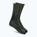 Kojinės X-Socks Hike Discover Crew green/black