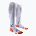 Vyriškos bėgimo kojinės X-Socks Run Expert Effektor OTC white/orange/twyce blue