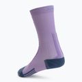 Moteriškos bėgimo kojinės X-Socks Trailrun Discover Crew orchid/sunset blue 2