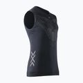 Vyriški bėgimo marškinėliai X-Bionic Twyce Run Singlet juoda/anglies spalva