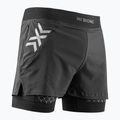 Vyriški bėgimo šortai X-Bionic Twyce Race 2in1 black/charcoal 2