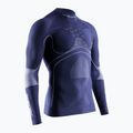 Vyriški termoaktyvūs marškinėliai ilgomis rankovėmis X-Bionic Energy Accumulator 4.0 Turtle Neck marine/optical white
