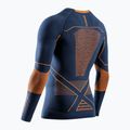 Vyriški termoaktyvūs marškinėliai X-Bionic Energy Accumulator Light Shirt marine/orange 2