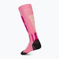 Slidinėjimo kojinės X-Socks Ski Perform Otc light pink/light sand 2