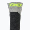 Vaikiškos slidinėjimo kojinės X-Socks Ski Discover Otc rhino grey/canary 4