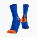 Kojinės X-Socks Run Perform Warm Crew twyce blue/orange