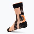Bėgimo batai X-Bionic Terraskin X01 x black/dark peach/fresh peach 9
