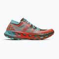 Bėgimo batai + kojinės X-Bionic Terraskin X02 burnt red/aqua/dark khaki