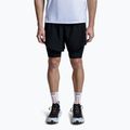 Vyriški bėgimo šortai X-Bionic Efektor 2in1 x black/x black