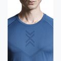 Vyriški bėgimo marškinėliai X-Bionic Xceed Run slate blue/marine 5