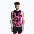 Bėgimo marškinėliai X-Bionic Corefusion Run Tank wolfpack/black/neo pink 4