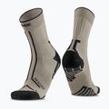 Kojinės X-Socks Trailrun Terraskin Expert Crew sand/dark sand
