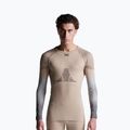 Vyriški termoaktyvūs marškinėliai X-Bionic Invent Fx Shirt sand/light grey/grey