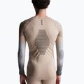 Vyriški termoaktyvūs marškinėliai X-Bionic Invent Fx Shirt sand/light grey/grey 3
