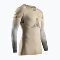 Vyriški termoaktyvūs marškinėliai X-Bionic Invent Fx Shirt sand/light grey/grey 10