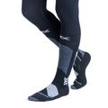 Vaikiškos slidinėjimo kojinės X-Socks Ski Discover Otc x black/light grey 2