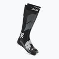 Moteriškos slidinėjimo kojinės X-Socks Ski Perform Otc x black/light grey