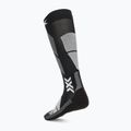Moteriškos slidinėjimo kojinės X-Socks Ski Perform Otc x black/light grey 2