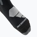 Moteriškos slidinėjimo kojinės X-Socks Ski Perform Otc x black/light grey 3