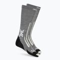 Kojinės X-Socks Hike Discover Merino Crew seal grey/light sand