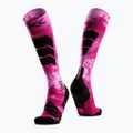 Slidinėjimo kojinės X-Socks Ski Expert Wild Otc x black/fluo pink