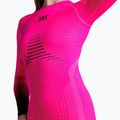 Moteriškas termo džemperis X-Bionic Invent Graphics LS fluo pink/x white 5