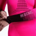 Moteriškas termo džemperis X-Bionic Invent Graphics LS fluo pink/x white 9