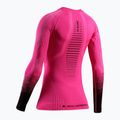 Moteriškas termo džemperis X-Bionic Invent Graphics LS fluo pink/x white 12