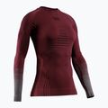 Moteriškas termo džemperis X-Bionic Invent Graphics LS oxide red/x black 10