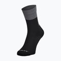 Kojinės SCOTT Block Stripe Crew black/dark grey