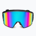 Slidinėjimo akiniai SCOTT React black/aurora green/enhancer teal chrome/pro green 3