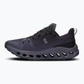 Moteriški bėgimo bateliai On Cloudsurfer Trail Waterproof black/eclipse 10