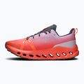 Moterų bėgimo bateliai On Cloudsurfer Trail Vandeniui atsparūs bėgimo bateliai mauve/flame 10