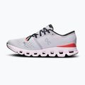 Moteriški bėgimo bateliai On Cloud X 4 silver/flame 10