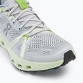 Moteriški bėgimo bateliai On Cloudsurfer Trail running shoes frost/lima 7