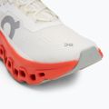 Moteriški bėgimo batai On Cloudmonster white/flame 7